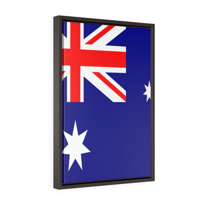 AUSTRALIA Vertical Framed Premium Gallery Wrap Canvas