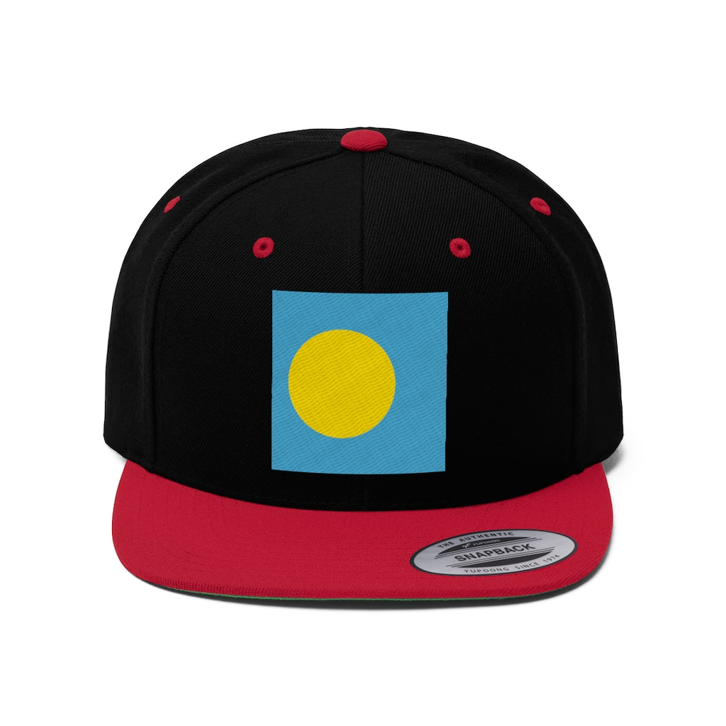 PALAU Unisex Flat Bill Hat