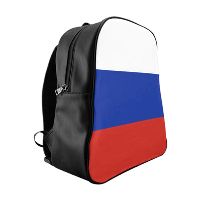 RUSSIA FLAG School Backpack