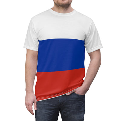 RUSSIA Unisex AOP Cut & Sew Tee