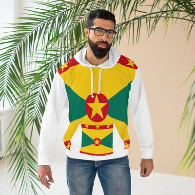 Grenada AOP Unisex Pullover Hoodie