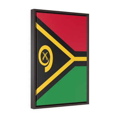 VANUATU Vertical Framed Premium Gallery Wrap Canvas