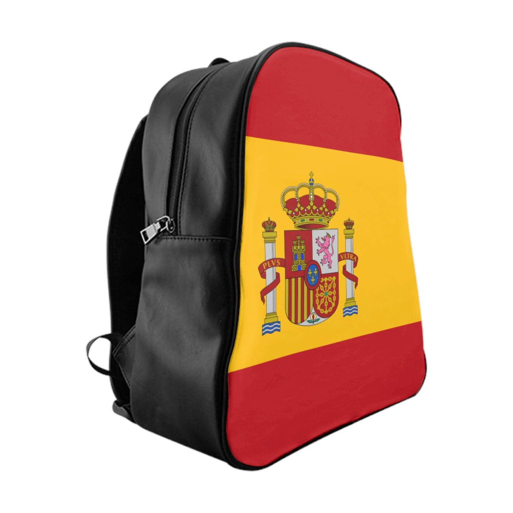 SPAIN FLAG School Backpack