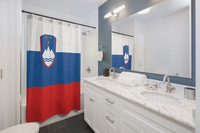 SLOVENIA Shower Curtains