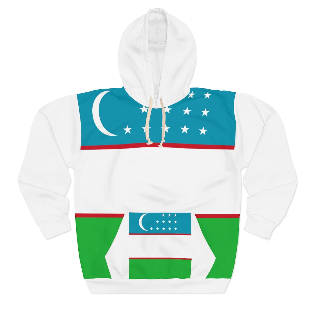 UZBEKISTAN AOP Unisex Pullover Hoodie