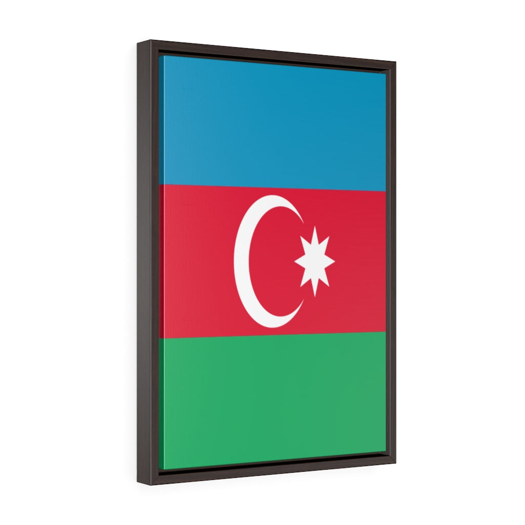 AZERBAIJAN Vertical Framed Premium Gallery Wrap Canvas