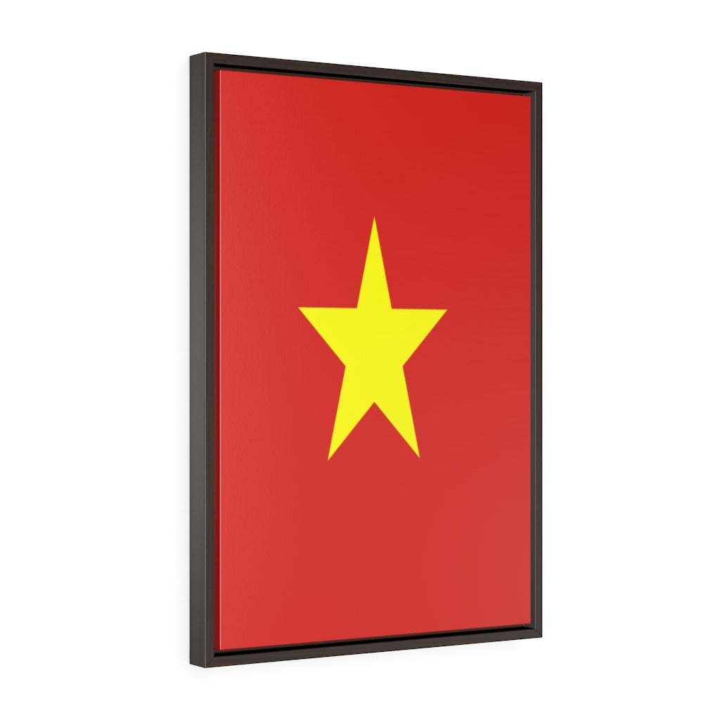 VIETNAM Vertical Framed Premium Gallery Wrap Canvas