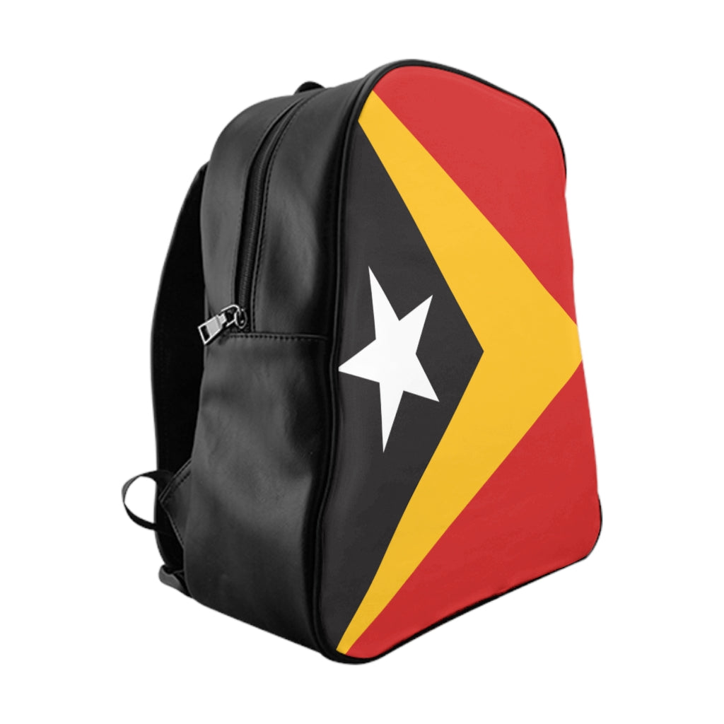 EAST TIMOR FLAG School Backpack