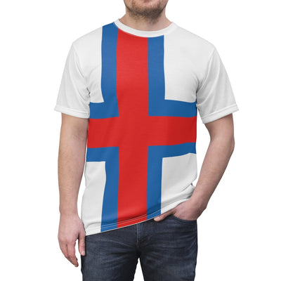 Faroe Islands Unisex AOP Cut & Sew Tee