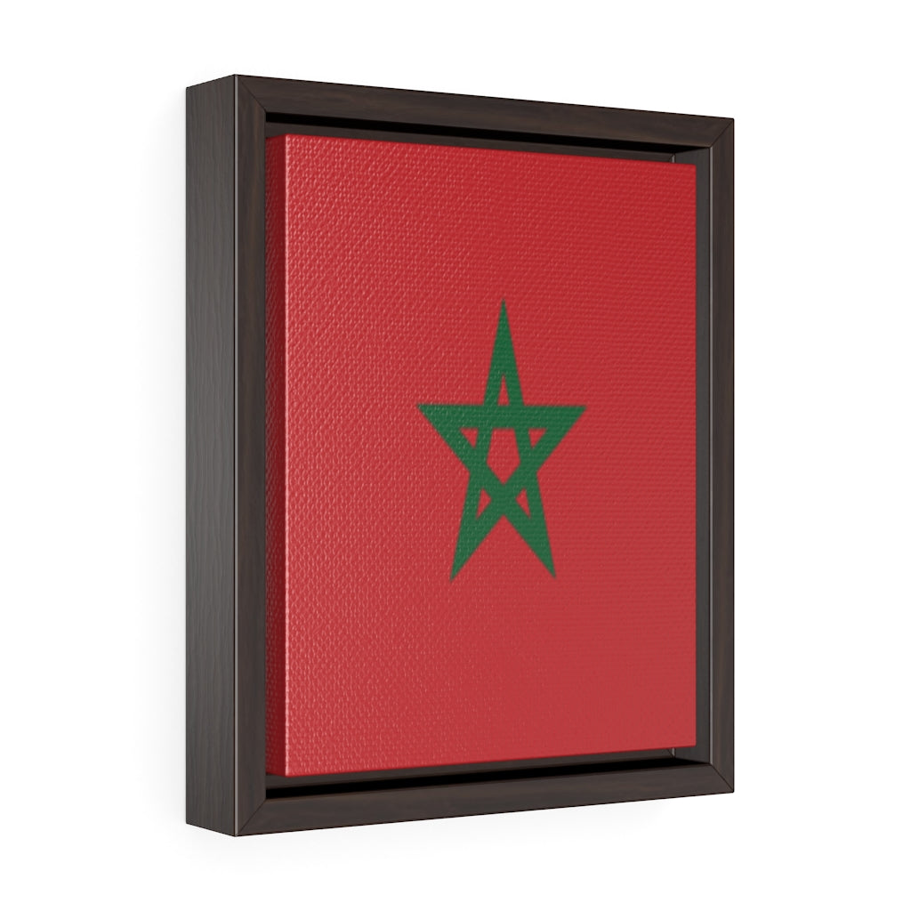 MOROCCO Vertical Framed Premium Gallery Wrap Canvas