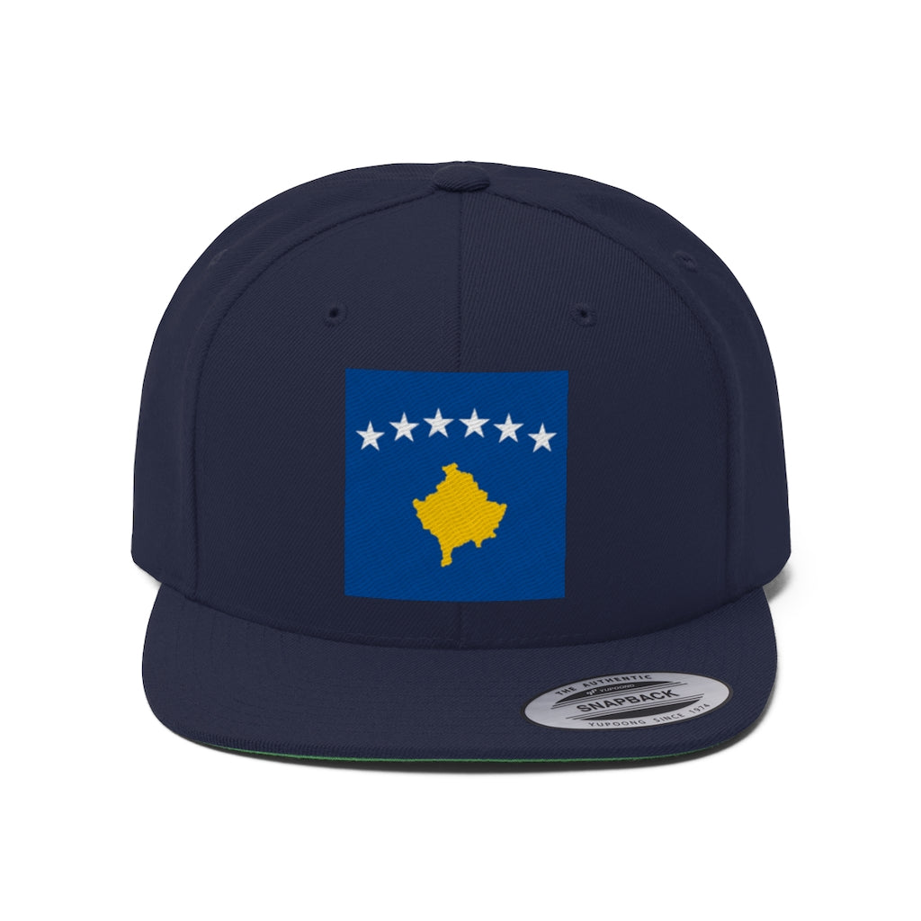 KOSOVO Unisex Flat Bill Hat