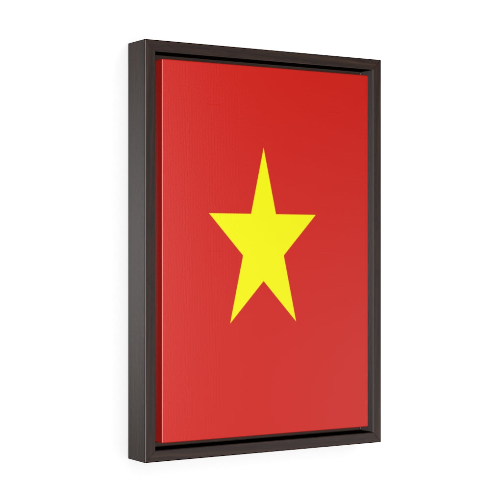 VIETNAM Vertical Framed Premium Gallery Wrap Canvas