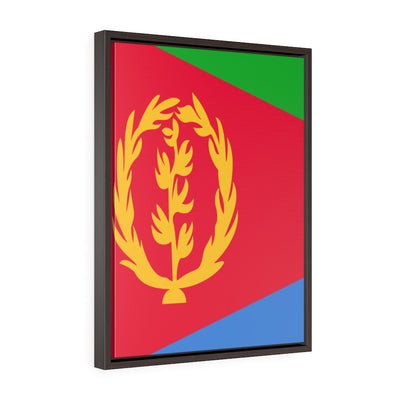 ERITREA Vertical Framed Premium Gallery Wrap Canvas