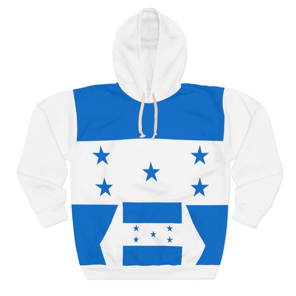 Honduras AOP Unisex Pullover Hoodie