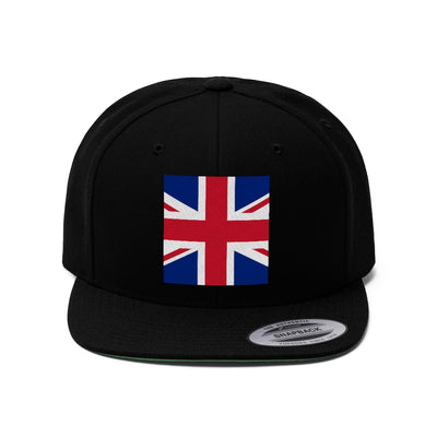 united kingdom Unisex Flat Bill Hat