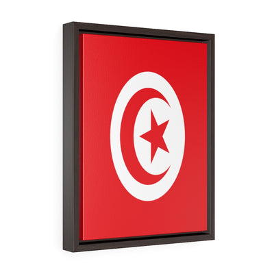 TUNISIA Vertical Framed Premium Gallery Wrap Canvas