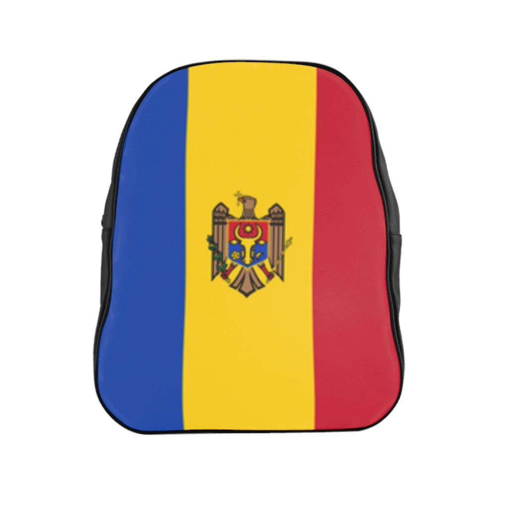 MOLDOVA FLAG School Backpack