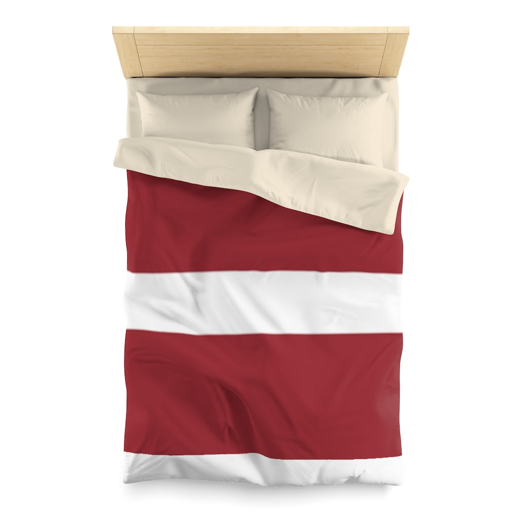 LATVIA Microfiber Duvet Cover