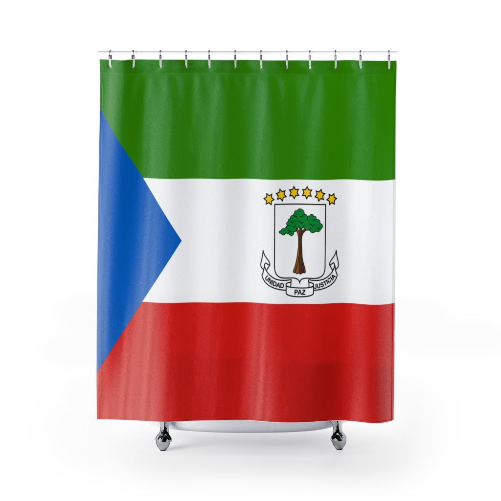 EQUATORIAL GUINEA Shower Curtains