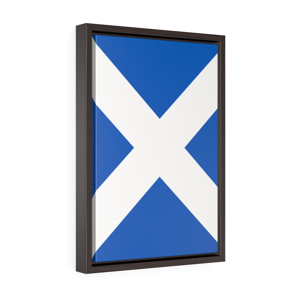 SCOTLAND Vertical Framed Premium Gallery Wrap Canvas