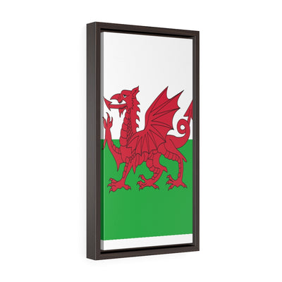 WALES Vertical Framed Premium Gallery Wrap Canvas