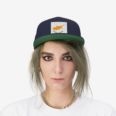 CYPRUS Unisex Flat Bill Hat