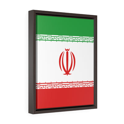 IRAN Vertical Framed Premium Gallery Wrap Canvas