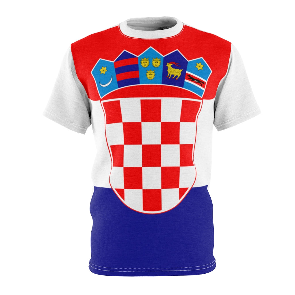 Croatia Unisex AOP Cut & Sew Tee