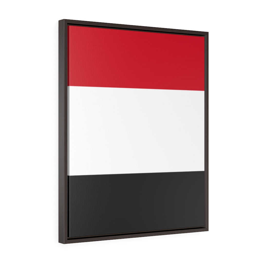 YEMEN Vertical Framed Premium Gallery Wrap Canvas