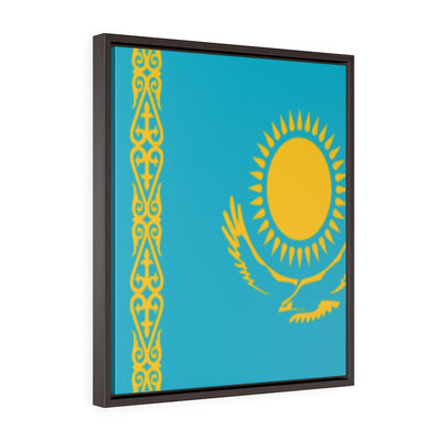 KAZAKHSTAN Vertical Framed Premium Gallery Wrap Canvas