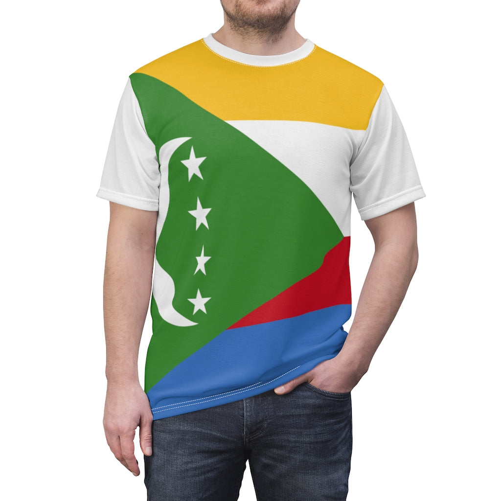 Comoros Unisex AOP Cut & Sew Tee