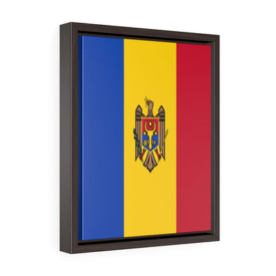 MOLDOVA Vertical Framed Premium Gallery Wrap Canvas