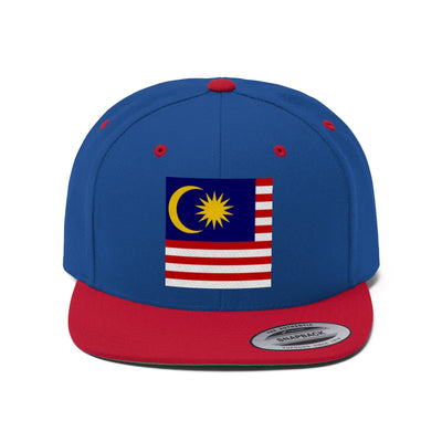 MALAYSIA Unisex Flat Bill Hat