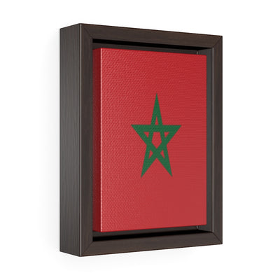 MOROCCO Vertical Framed Premium Gallery Wrap Canvas