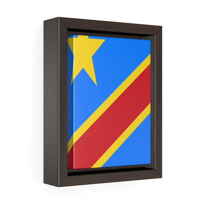 CONGO DEMOCRATIC Vertical Framed Premium Gallery Wrap Canvas